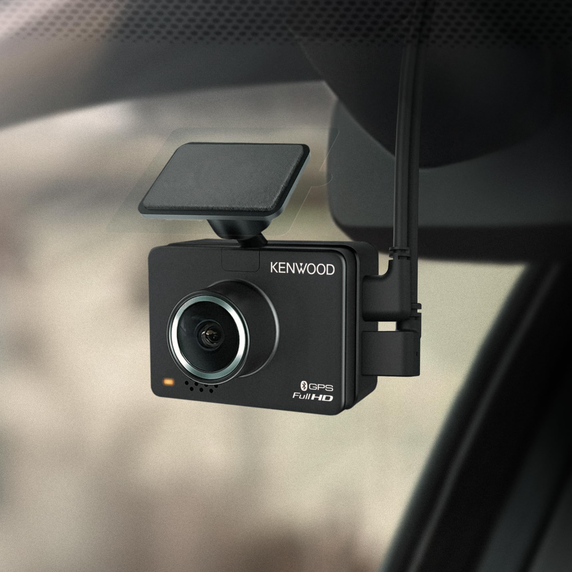 KENWOOD DRV-A310W GPS Dash Cam, Full HD Dashboard Camera, WDR/HDR Car Camera with Bluetooth & Wi-Fi Connectivity, G-Sensor, Collision Detection, Optional Rear Camera Support KENWOOD DRV-A310W GPS Dash Cam, Full HD Dashboard Camera, WDR/HDR Car Camera with Bluetooth & Wi-Fi Connectivity, G-Sensor, Collision Detection, Optional Rear Camera Support